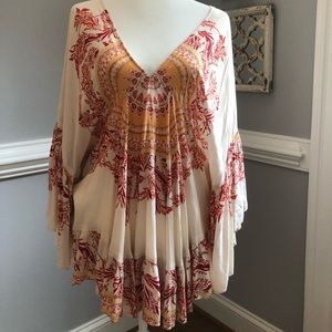 Free People Boho Top size M